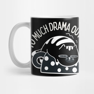 Lazy Sleeping Cat Mug